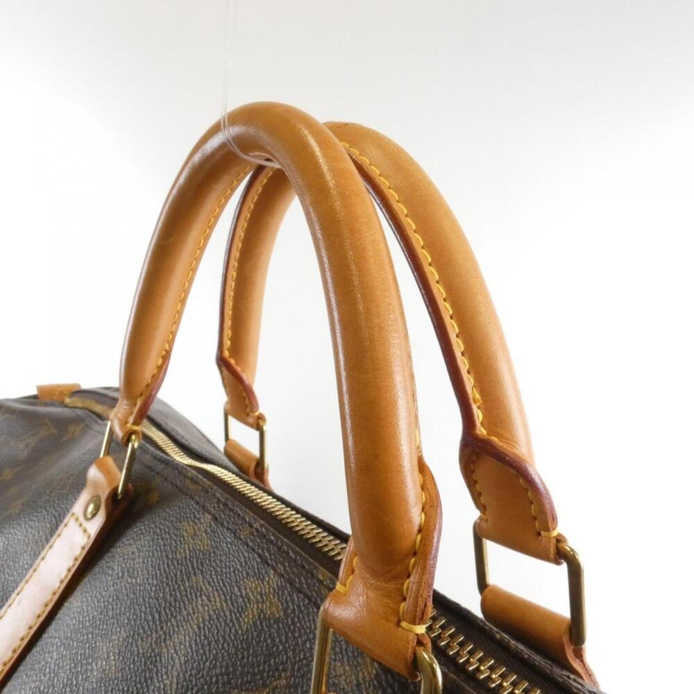 LOUIS VUITTON Brown Monogram Keepall 60 Boston Bag - Picture 6 of 10